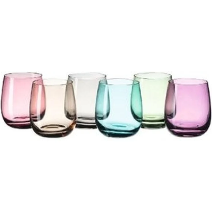 Leonardo SORA Trinkglas klein 0,3l farbig sortiert 6er Set - A – Bild 6