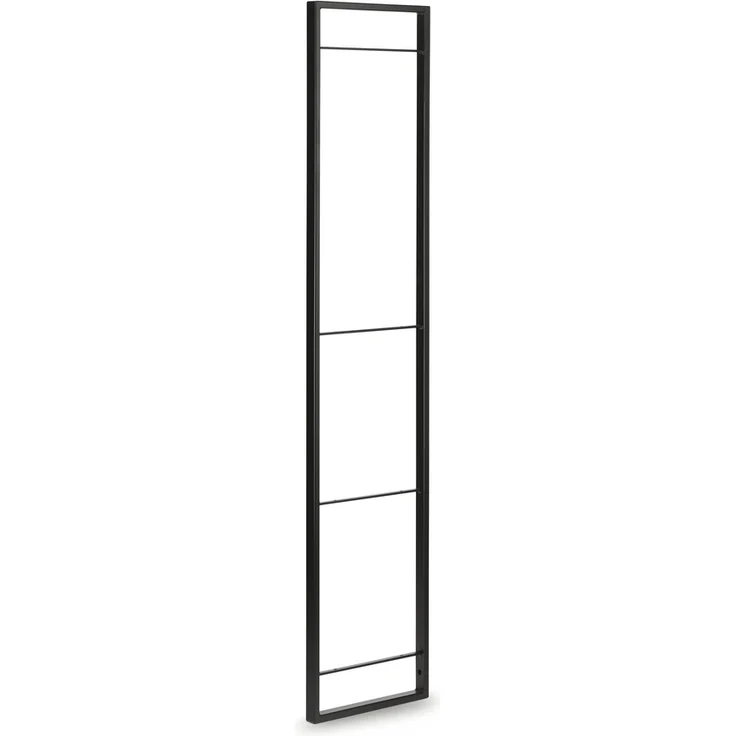 Kesseböhmer YouK Regalsystem T 200 mm, H 668 mm, mit 3 Ablageaufnahmen, schwarz matt – Bild 9