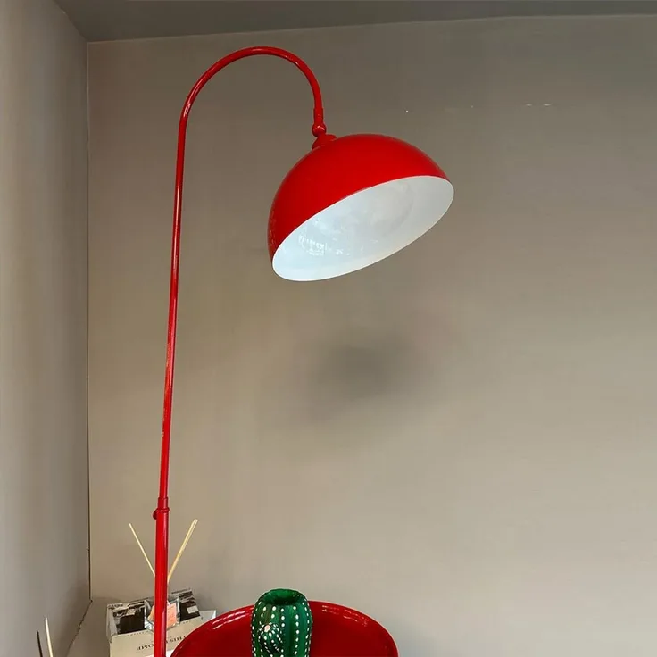 Bamyum Stehlampe Moderne Stehlampe aus Metall mit E27, verstellbarer Lampenschirm, ohne Leuchtmittel, E27, verstellbarer Lampenschirm, Stehluchte mit Ablage
