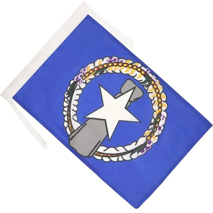 AZ FLAG - Flagge Nördliche Marianen - 45x30 cm Mit Kordel - Amerikanische Fahne 30 x 45 Cm - Flaggen – Bild 2