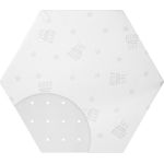 roba Laufgittermatratze Air 'safe asleep®' für 6-eckige Laufgitter - LxB: 112 x 97 cm - Jacquard Bezug