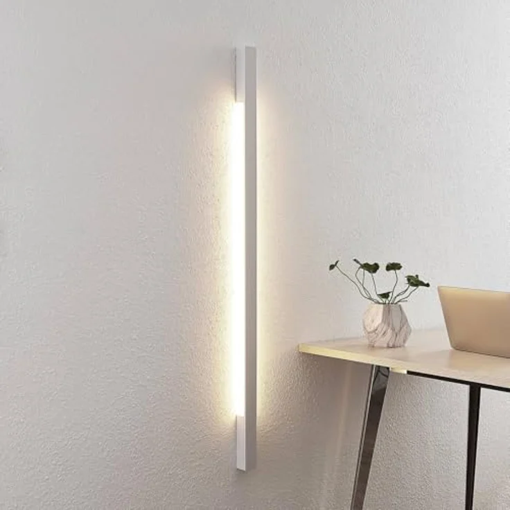 Arcchio Ivano LED Wandleuchte, moderne 2-flammige Wandlampe in Weiß aus Aluminium, energiesparende Wandstrahler für Wohnzimmer, Schlafzimmer und Flur – Bild 3