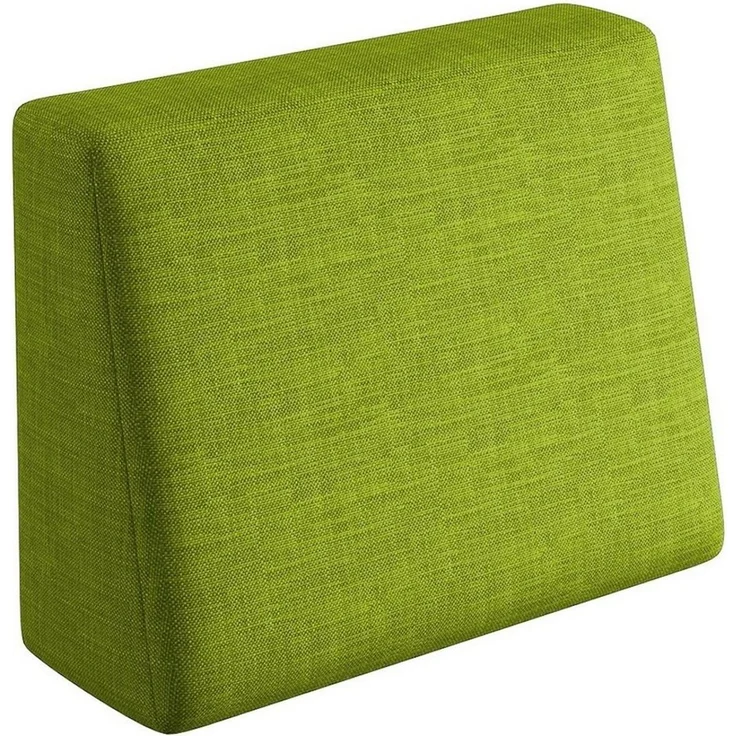 sunnypillow Rückenkissen Palettenkissen mit abnehmbarem Bezug Seitenkissen 60x40x20/10cm, Grün – Bild 1