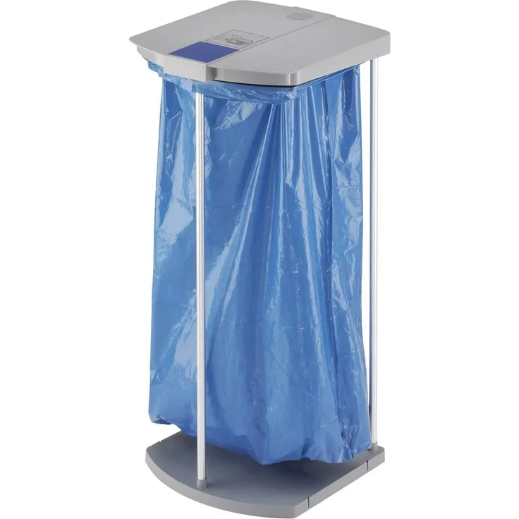 Hailo Müllsackständer ProfiLine WS 120 Uno, staubgrau