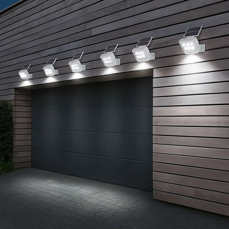 4er Set LED Solarleuchte, weiß, Bewegungsmelder, L 12,8 cm – Bild 4
