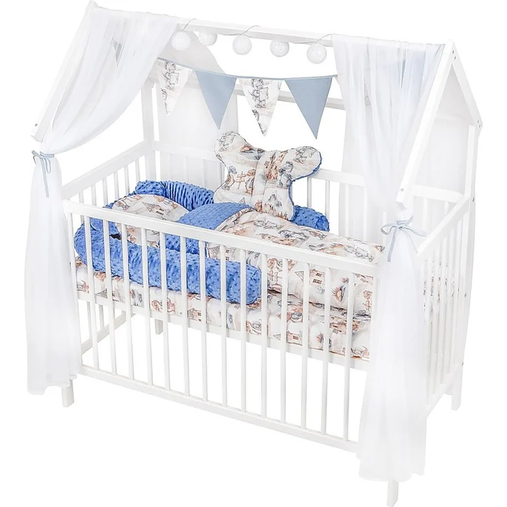 Hausbett 60x120 cm Set Matratze Bettset Traveling Dragon – Bild 3