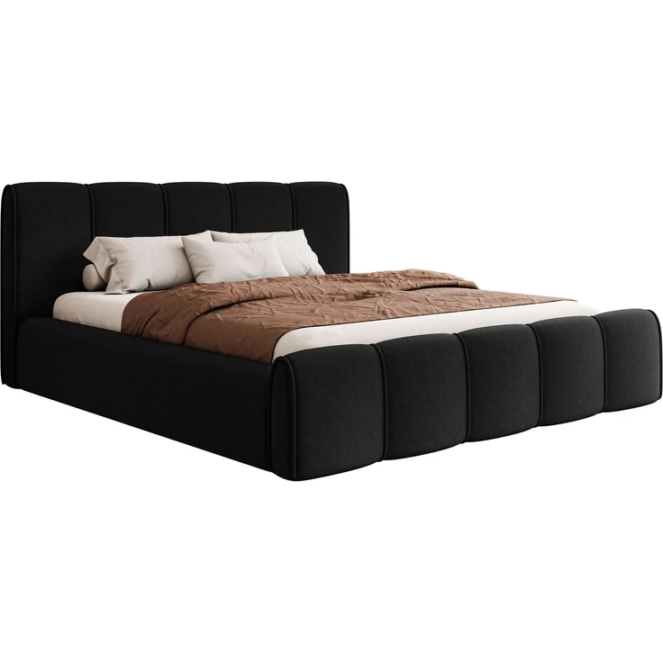 Polsterbett Lewis (Farbe: Kronos 07, Größe: 200x200) – Bild 1