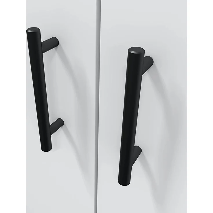 Mehrzweckschrank-Set >LAUNDRY < (4-teilig) Weiß, 2x Umbauschrank, Unterschrank, Hängeschrank – Bild 4