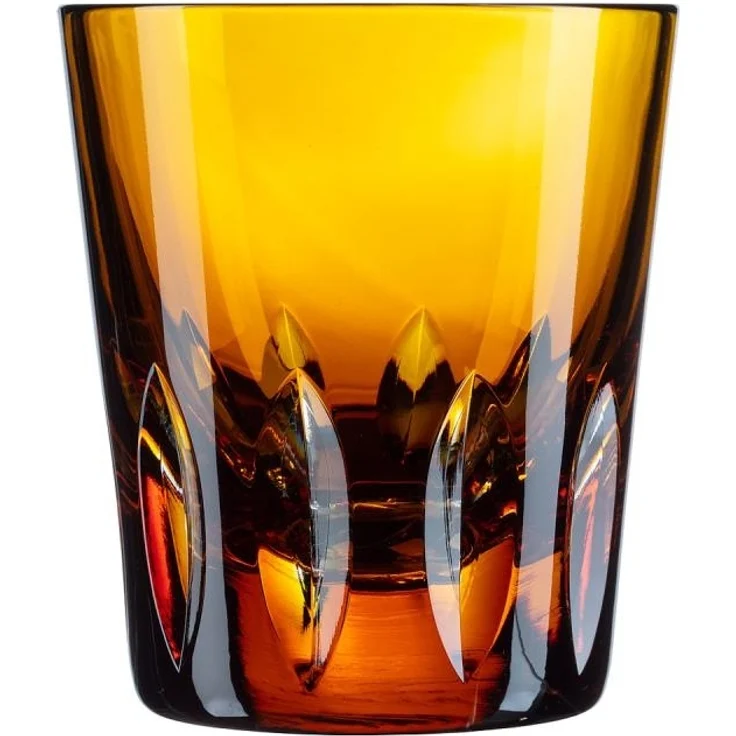 Becher Kristall Ritz amber (9,5 cm)