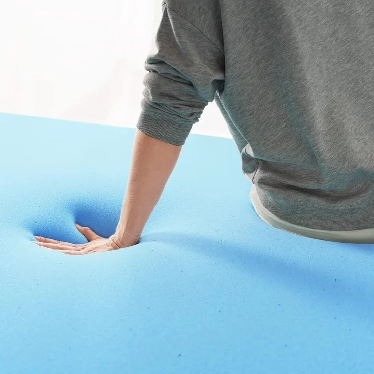 Zinus Matratzenschoner 80 x 190 cm – Höhe 7,6 cm – Matratze aus Memory-Schaum mit kühlendem Gel – Matratzenauflage – Oeko-TEX Zertifiziert – Bild 11