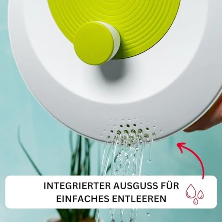 WESTMARK Salatschleuder Salatschleuder »Spinderella«, 4,4 l, rutschfest + Schüttelbecher »Mix- – Bild 5
