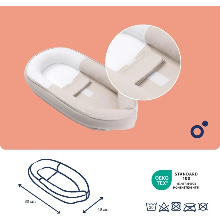 Babymoov doomoo Cocoon Reduzierstück Tetra Jersey Sand – Bild 6