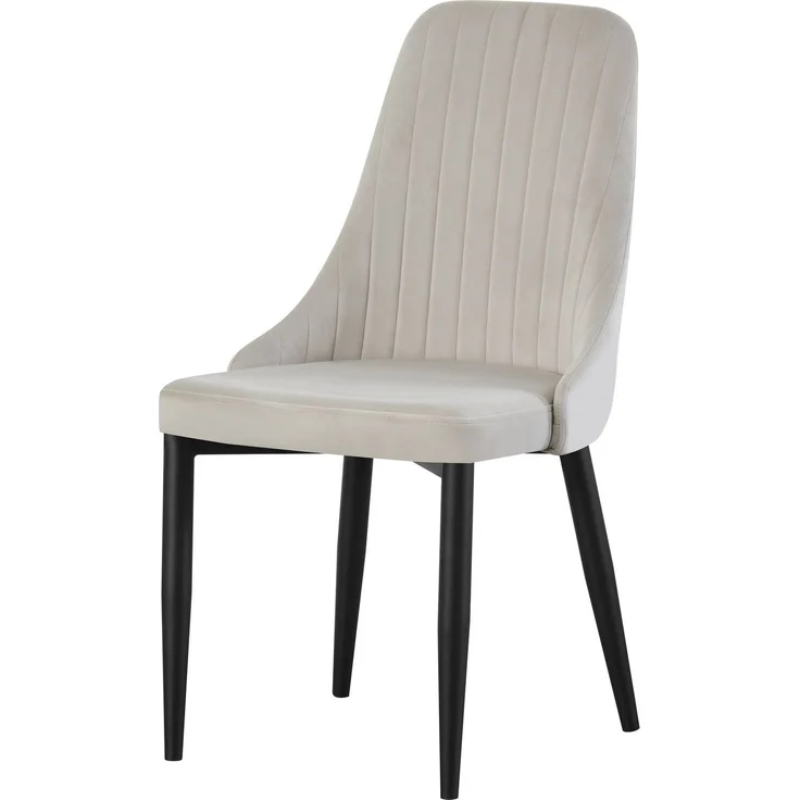 Stuhl 2er Set Monaco Stühle in Creme - gemütliches Design - Top Qualität B/H/T: 44x88x58 cm – Bild 5