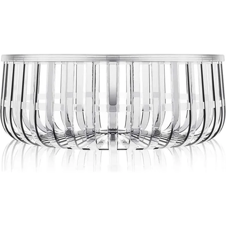 Kartell Panier, Bambus, Crystal, 61 x 21 x 61 cm