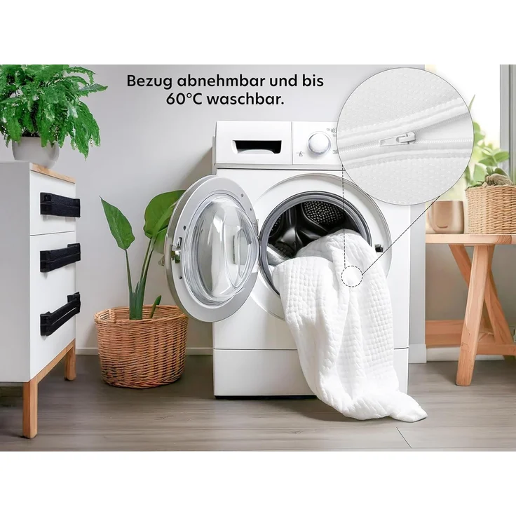 Träumegut24 ergonomische 7-Zonen Matratze | Größe + Höhe wählbar | Härtegrad H2 & H3 | Kaltschaummatratze | Öko-Tex Zertifiziert | Rollmatratze (160x200 cm, Höhe 17 cm) – Bild 5