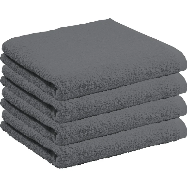 REDBEST Duschtuch Duschtuch "Oceanside" 4er-Pack, Frottier, Leichtfrottier Uni – Bild 5