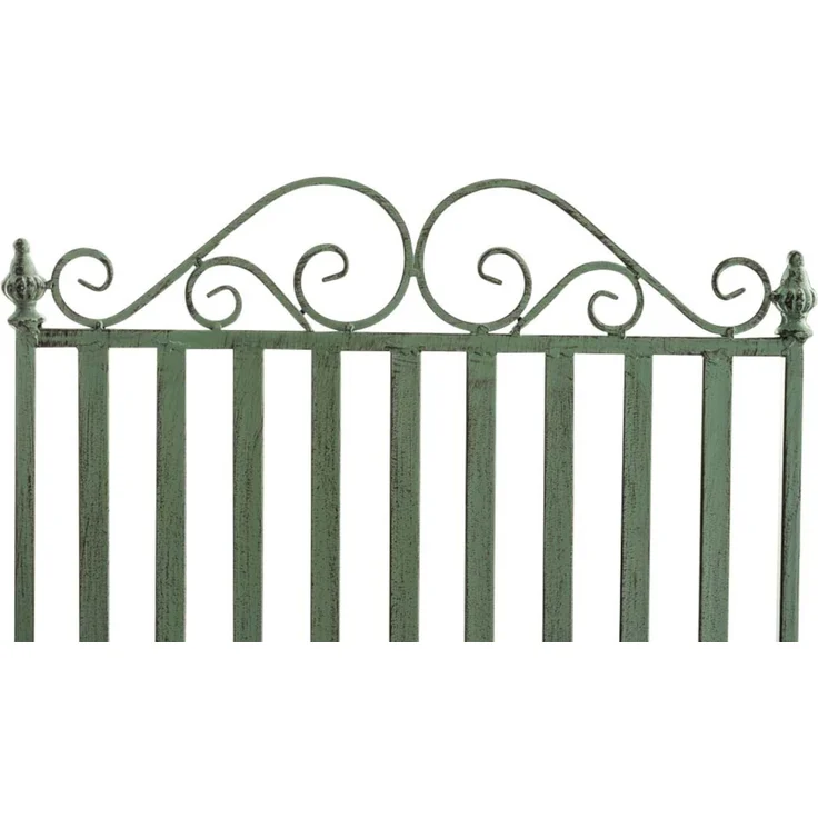 Schaukelstuhl ANNA 2er Set Antik Outdoor - 56x90x94cm, Metall, Antik-Grün | Gartenstuhl Liegestuhl Relaxstuhl Garten Terrasse – Bild 6