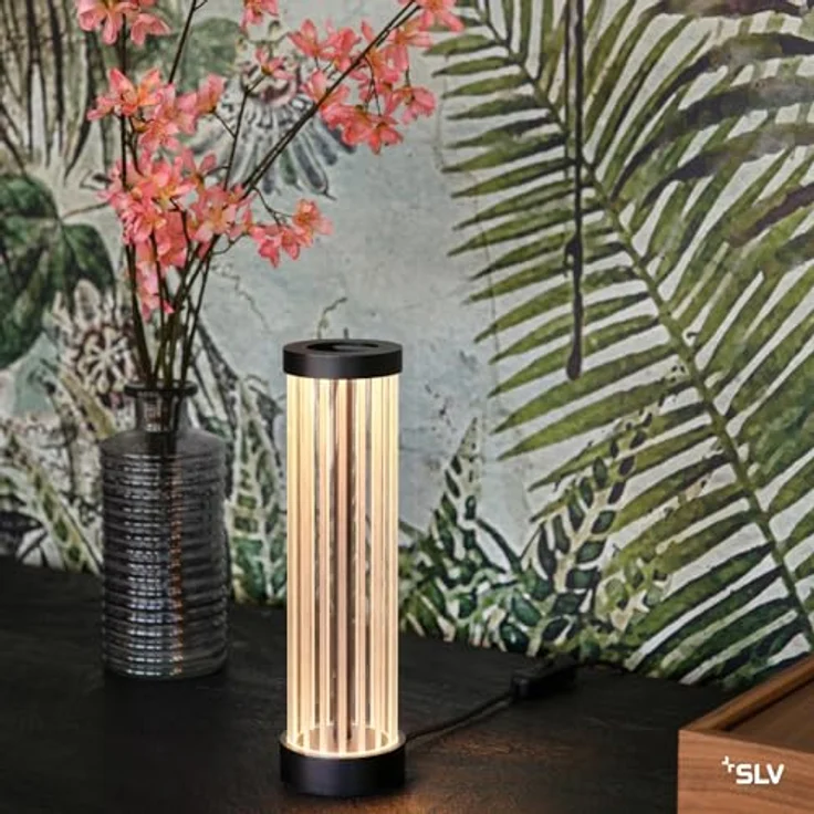SLV QUIMERA Tischleuchte, LED, 2700/3000K, dimmbar, dunkel bronze, 1008038 – Bild 2