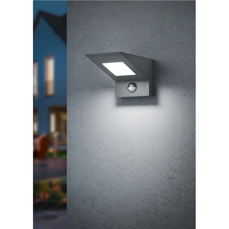 Trio Leuchten LED Außen Wegeleuchte Nelson 525369142, Aluminium Druckguss Anthrazit, inkl. 8 Watt LED, Bewegungssensor – Bild 7