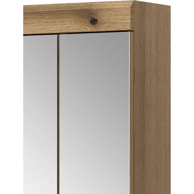 Badezimmer Spiegelschrank Shawn in Eiche 60 cm – Bild 3