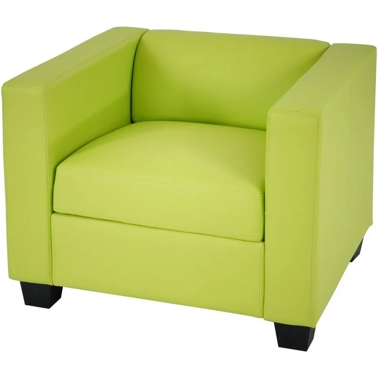 MCW Sessel Lille, Bequemes Polster, Lounge-Stil, Kunststofffüße, Hohe Standfestigkeit – Bild 5