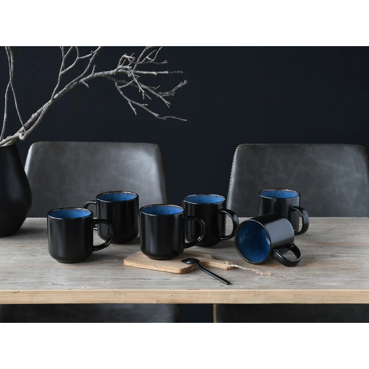 Nordic Fjord Blue, Kaffeebecher 6-tlg (mo) – Bild 2