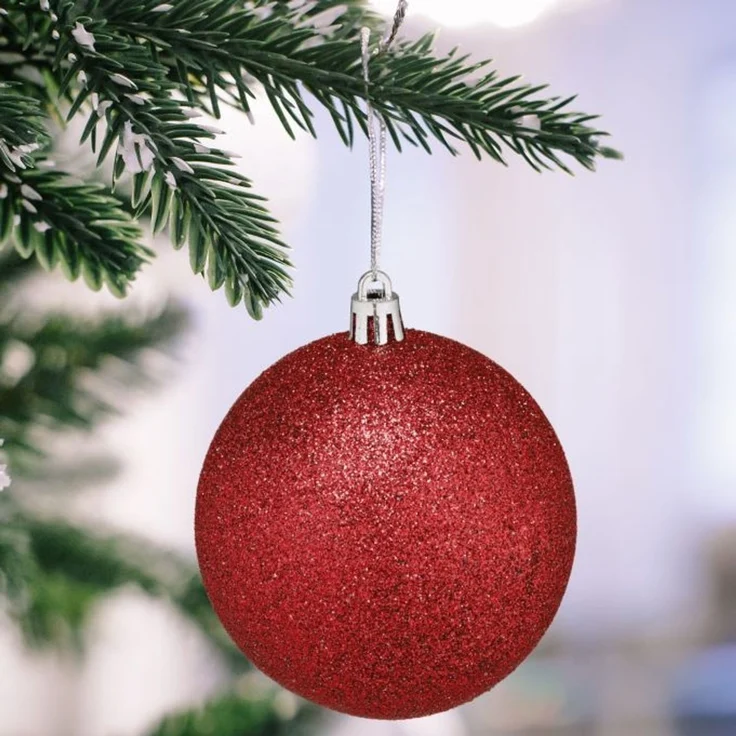 Relaxdays Weihnachtskugeln im 110er Set – Bild 2