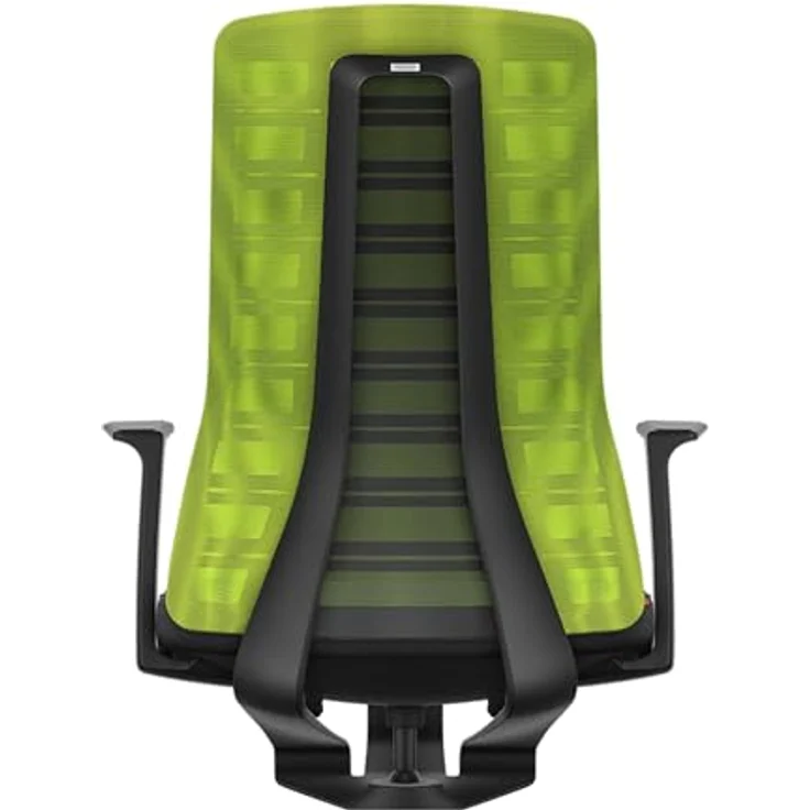Interstuhl Bürostuhl Pure Active Edition, ergonomischer Drehstuhl mit Smart-Spring Technologie, 4D-Armlehne, Gewichtsanpassung, Grün | Schwarz, Made in Germany – Bild 3