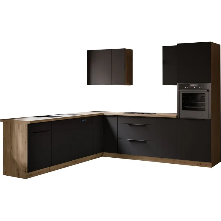 Winkelküche ARIA K-AR ECKE 2 - 250 x 270 cm Anti Fingerprint Küchenzeile Küchenblock Singleküche Einbauküche Küche Eckküche – Bild 18