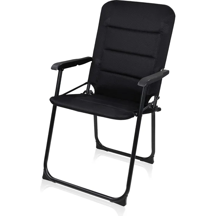 yourGEAR Klappstuhl Campingstuhl Lipari 3D Mesh gepolsterter Klappstuhl Stuhl Gartenstuhl