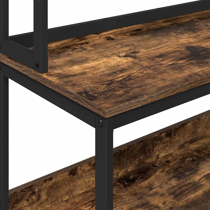 vidaXL Küchenregal Geräucherte Eiche 80 x 40 x 168 cm Holzwerkstoff 883888 – Bild 8