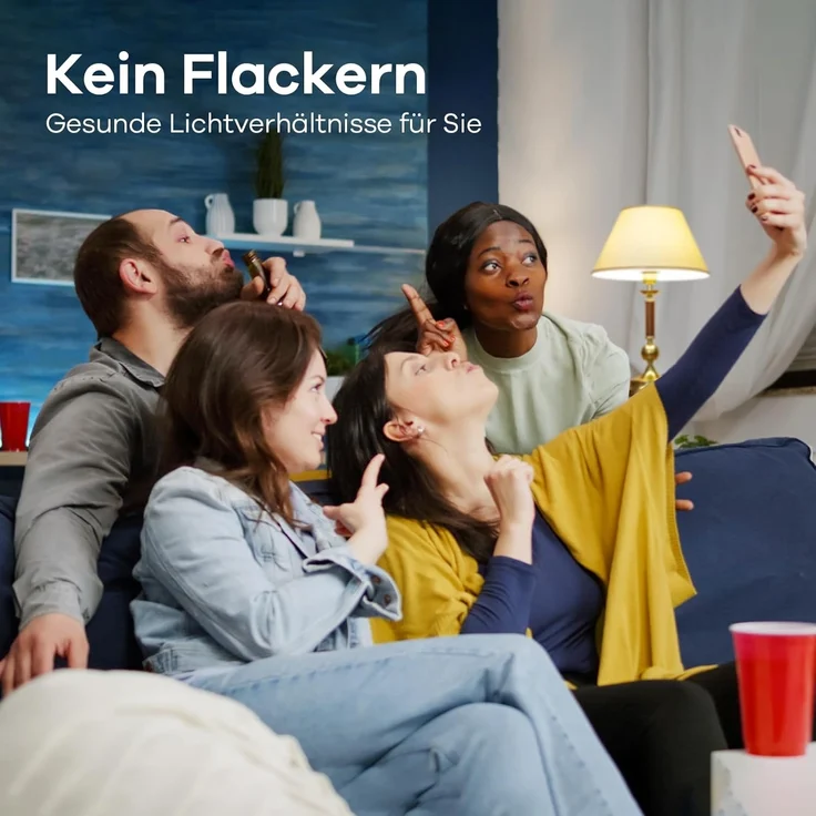 Linkind 13,5W Superhelle E27 Glühbirne - ersetzt 100W, 5000K Tageslichtweiß, 1560LM A60 Edison Form, 220°, Nicht Dimmbar, 3 Stück – Bild 8
