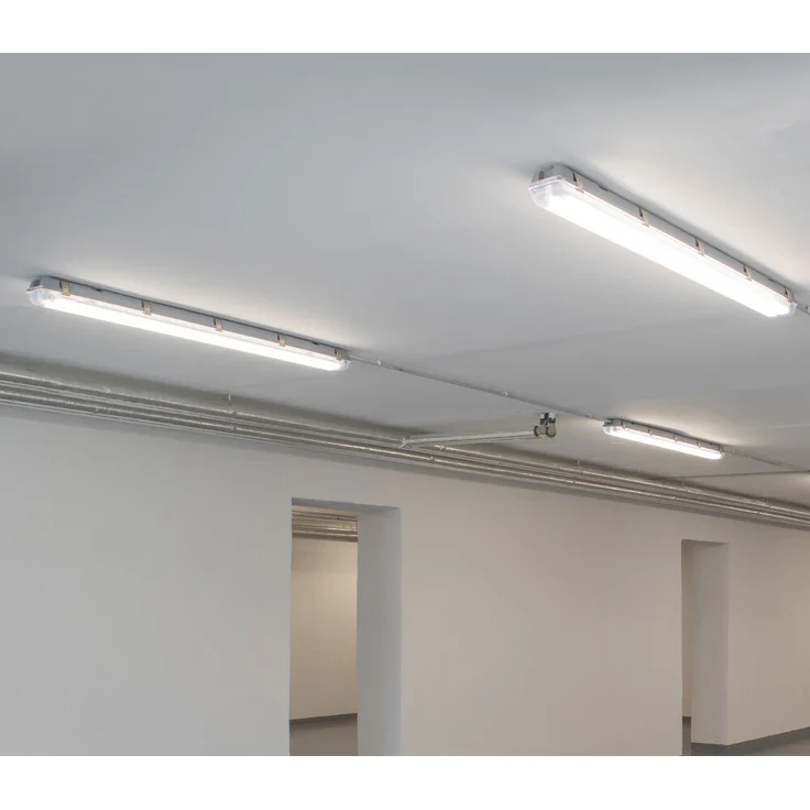 3er Set LED Wannenleuchte, 5120 Lumen, Neutralweiß, L 150 cm – Bild 2