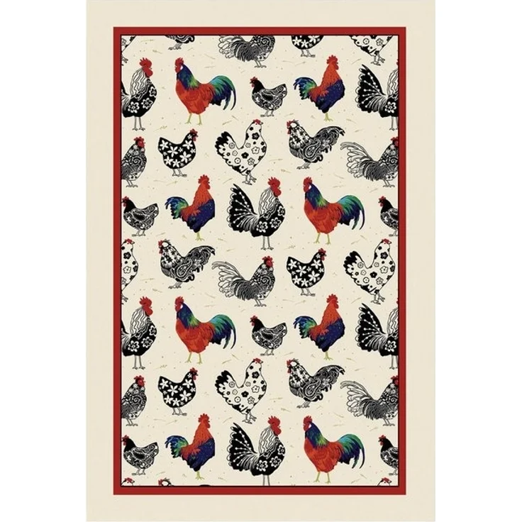 Ulster Weavers Geschirrtuch Rooster, (Set, 1-tlg, 1-teilig), 100% Baumwolle 48x74cm Küchentuch – Bild 3