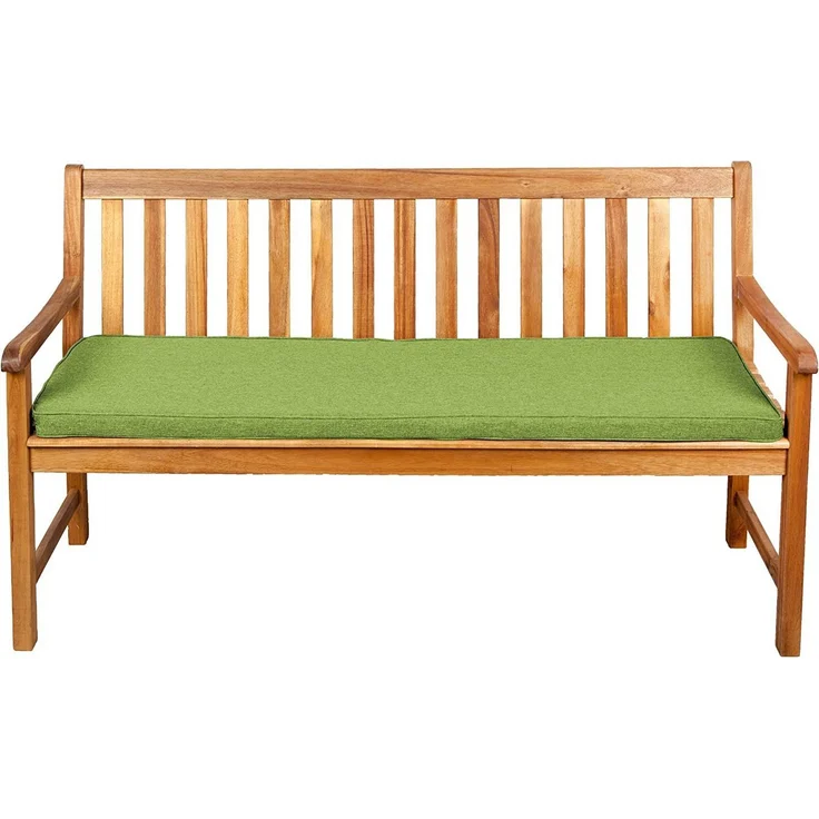 Gutekissen® Sitzkissen für Bank, Gartenschaukeln, Sitz, glatt. FK5 (100x30x5, Limette) – Bild 1