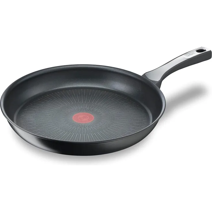 Tefal G25908 Unlimited On Bratpfanne | 32 cm | mit kratzfester Titanium Antihaft-Beschichtung | Thermo-Signal | PFOA-frei | geeignet für alle Herdarten, auch für Induktionsherde | schwarz