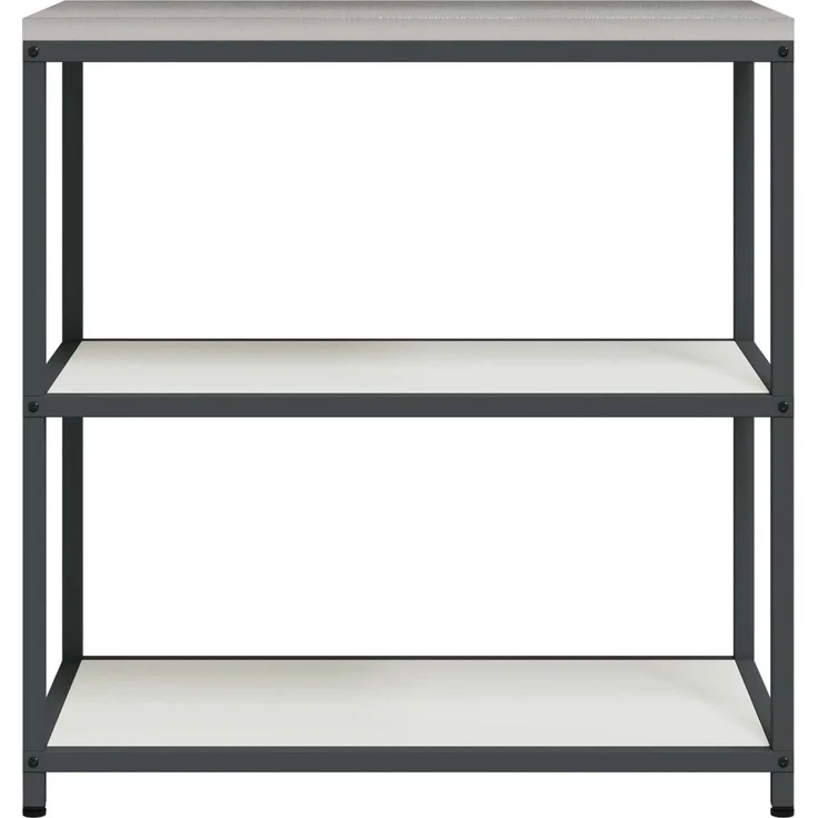 vidaXL Küchenregal HATTEM Weiß 90 x 50 x 92 cm Stahl 874955 – Bild 6