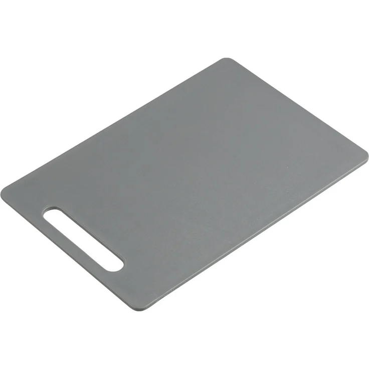 KESPER 32474 Schneidebrett aus PP-Kunststoff, grau, 28,5 x 19,5 x 0,5 cm – Bild 2