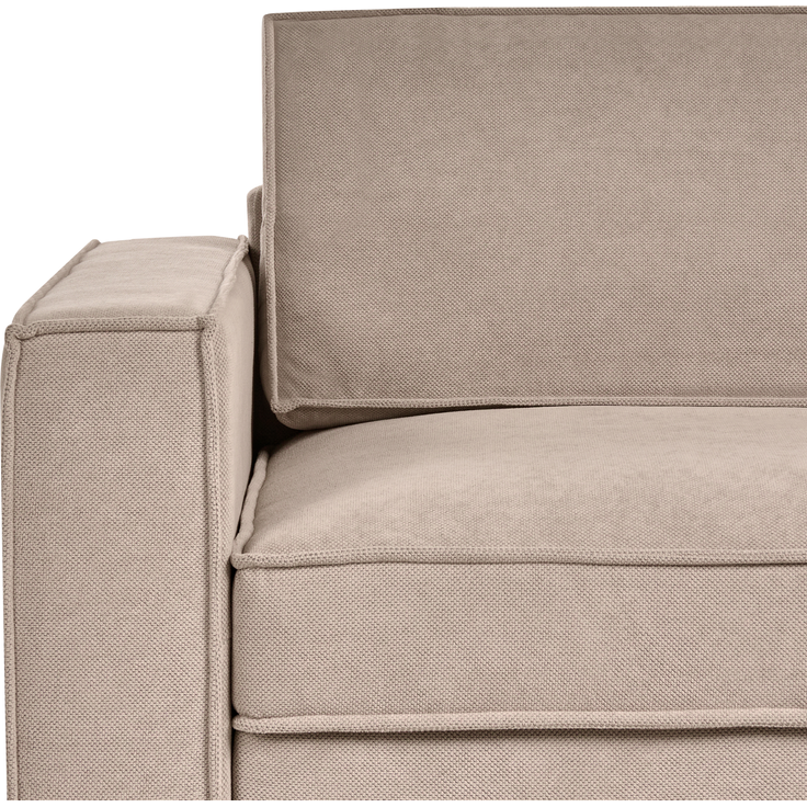 Ecksofa KOLDING Stoff Taupe linksseitig – Bild 6