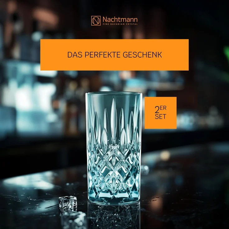 NACHTMANN 105710 NOBLESSE Longdrinkglas AQUA 2er Set – Bild 4