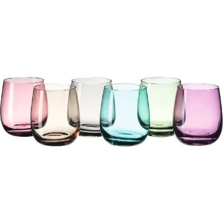 Leonardo SORA Trinkglas klein 0,3l farbig sortiert 6er Set - A – Bild 5