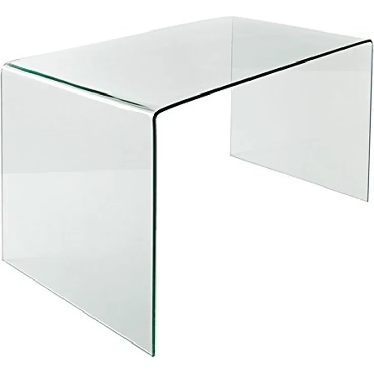 riess-ambiente Schreibtisch FANTOME 120cm transparent, Arbeitszimmer · Glas · Modern Design · Home Office