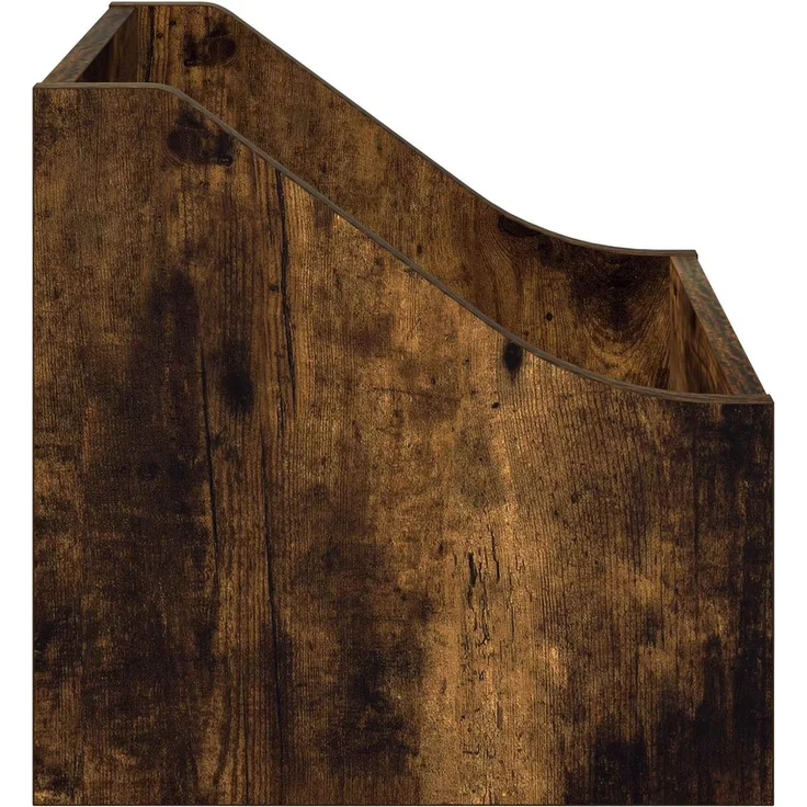 vidaXL LP Plattenbox 2 stk. Räuchereiche 37 x 33 x 32 cm Holzwerkstoff 8012771 – Bild 6