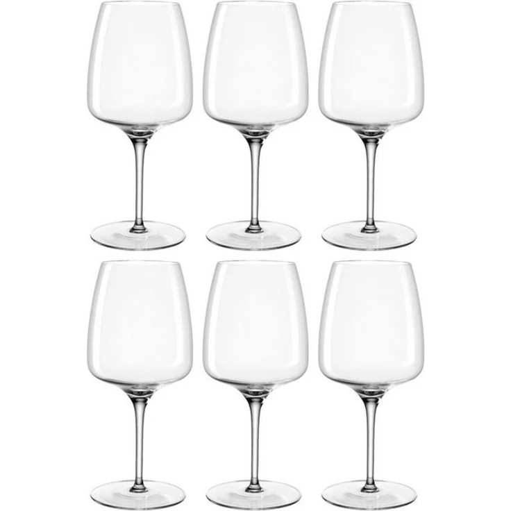 LEONARDO Weinglas Rotweinglas CESTI, 500 ml, 6er-Set, 6-tlg, Kristallglas, spülmaschinengeeignet – Bild 3