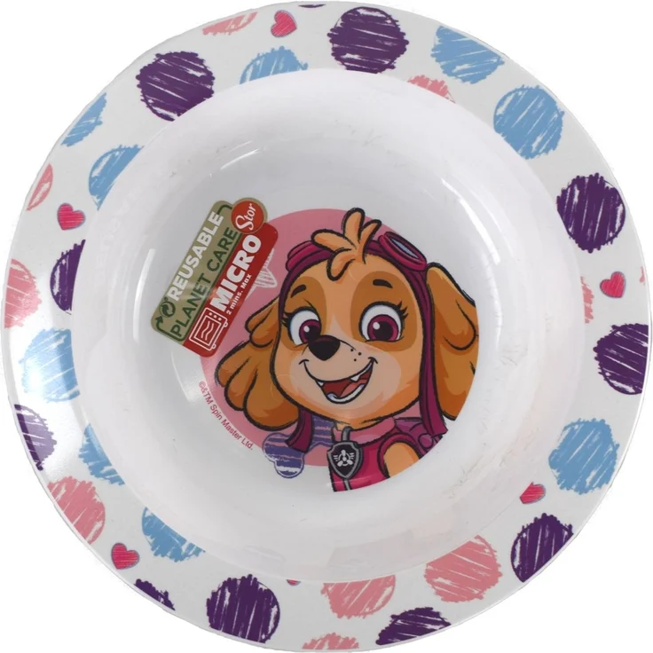 Mikrowellengeschirr Schüssel Ø16 für Kinder verschiedene Motive PawPatrol Girls
