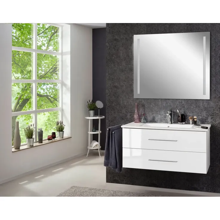 FACKELMANN LED Spiegel 100 cm breit – Bild 2