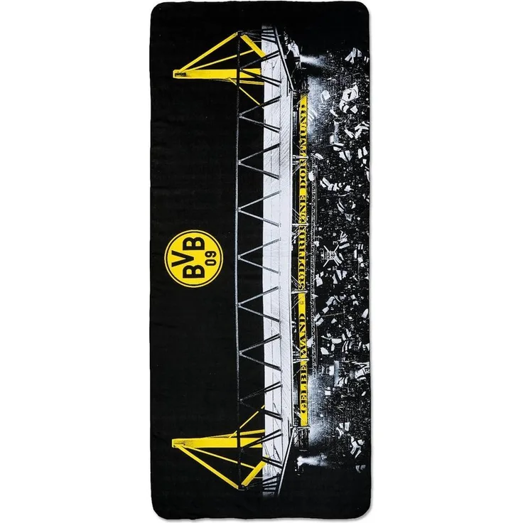 BVB Borussia Dortmund Microfaser-Handtuch Stadion 75x180 cm