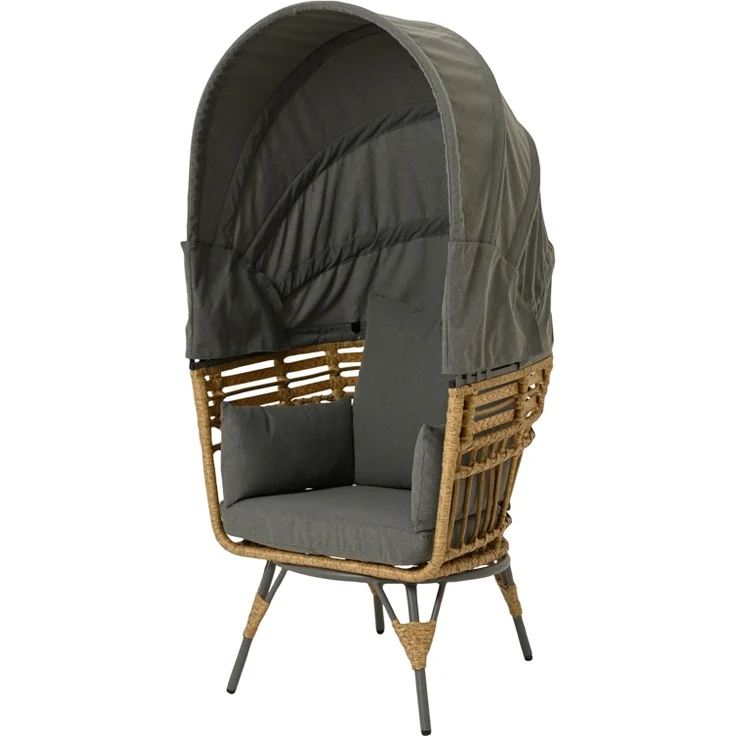 2er Set Kaemingk River Stuhl wicker natural – Bild 2
