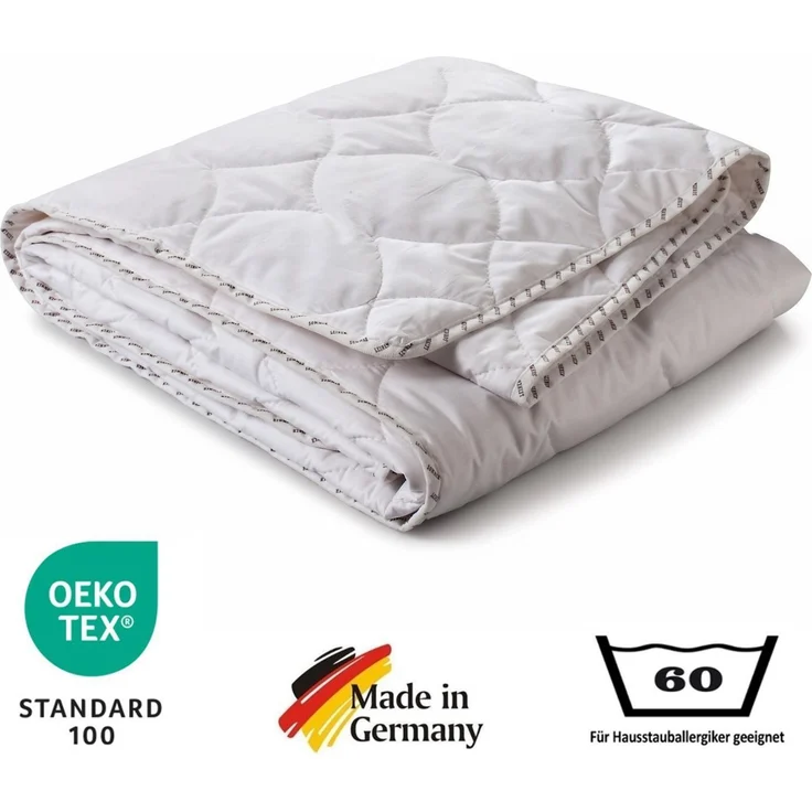 Sommerdecke Leinen Sommer Bettdecke Sommerbett 200x200 60° Allergiker – Bild 2