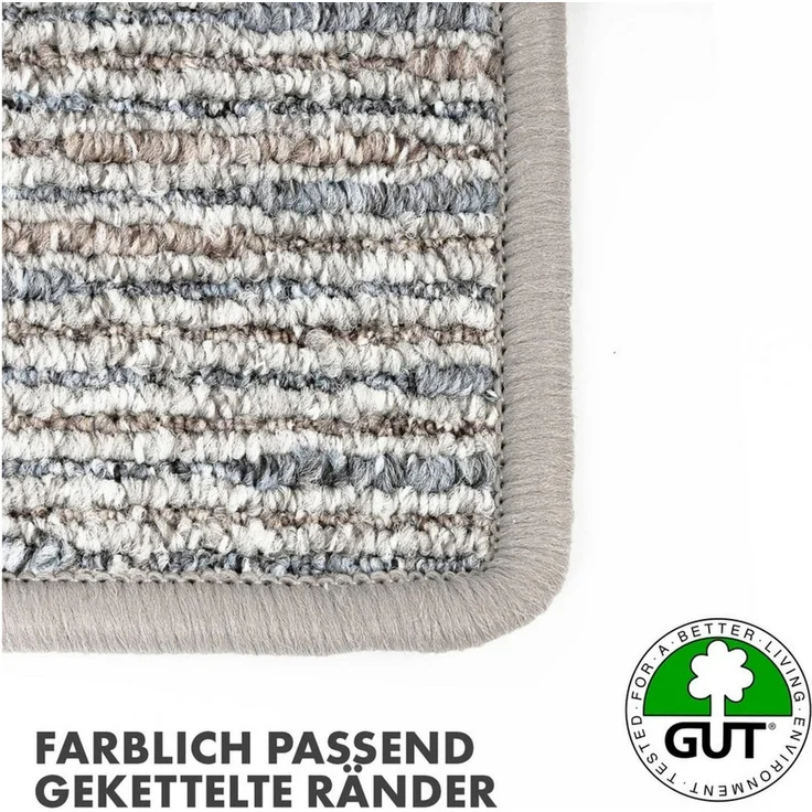 Karat Teppich auf Maß Geneva, Moderner Wohnteppich, Verschiedene Farben und Größen – Bild 3